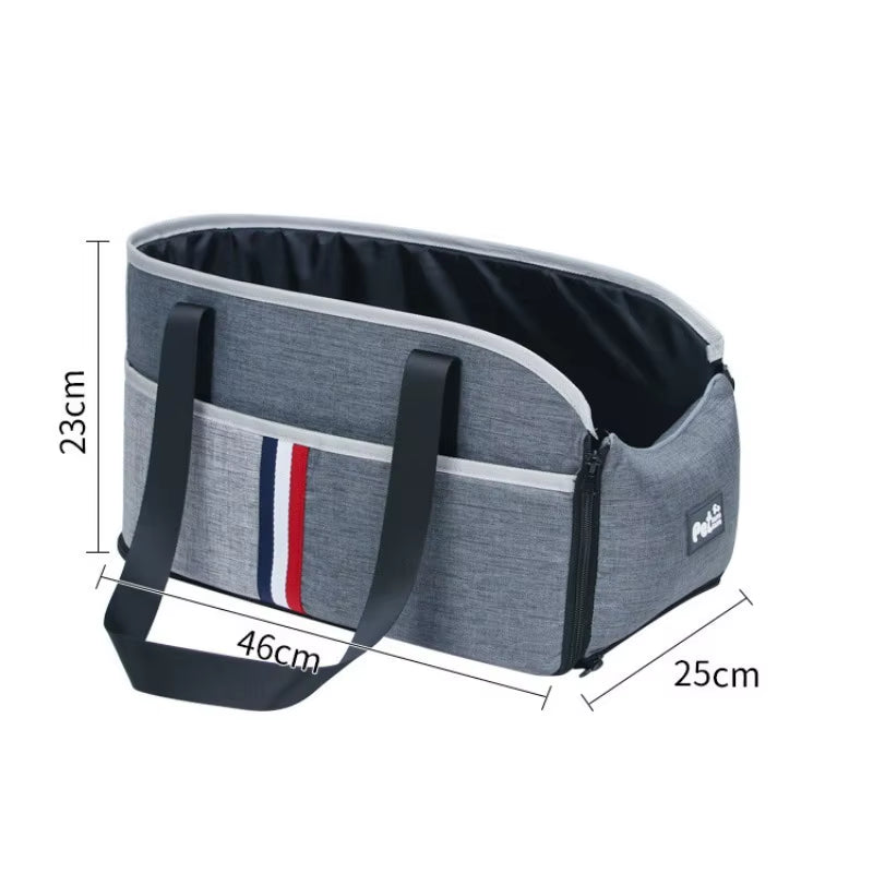 Dog Car Seat Bed Car Central Portable Car Seat Central Safety Travel Cat Dog Bed Transport for Bag Chihuahua Accessories