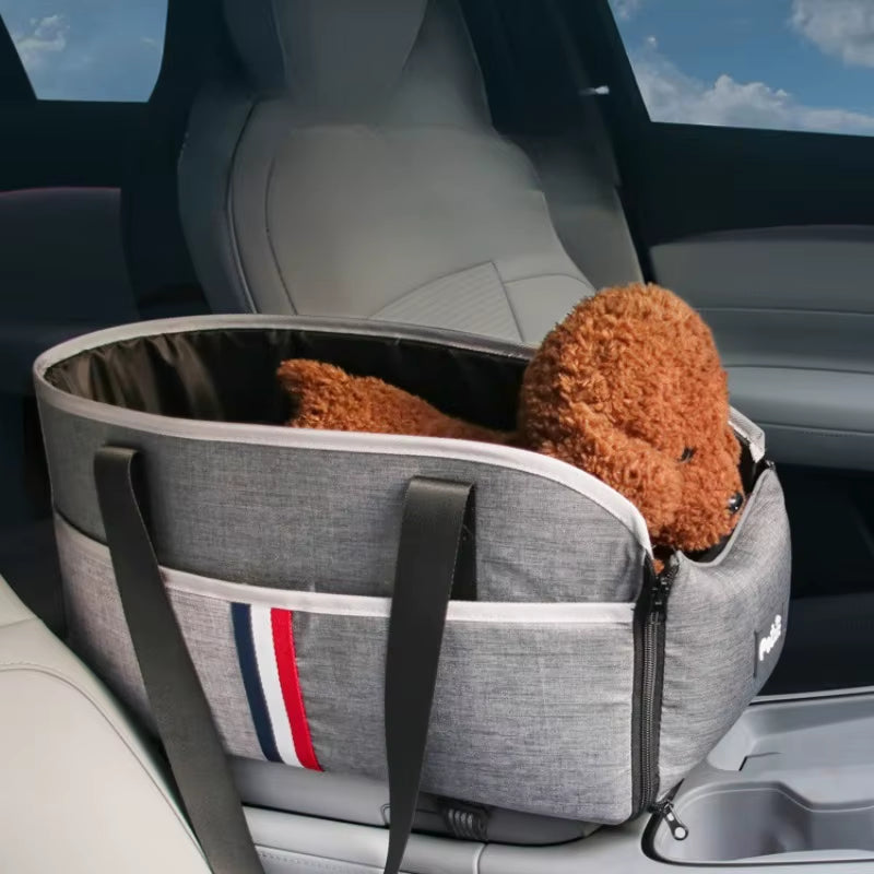 Dog Car Seat Bed Car Central Portable Car Seat Central Safety Travel Cat Dog Bed Transport for Bag Chihuahua Accessories